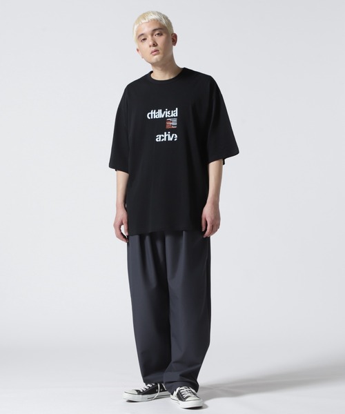 「B'2nd」 「POINT CHARY」スラックス LARGE ブラック メンズ_画像9