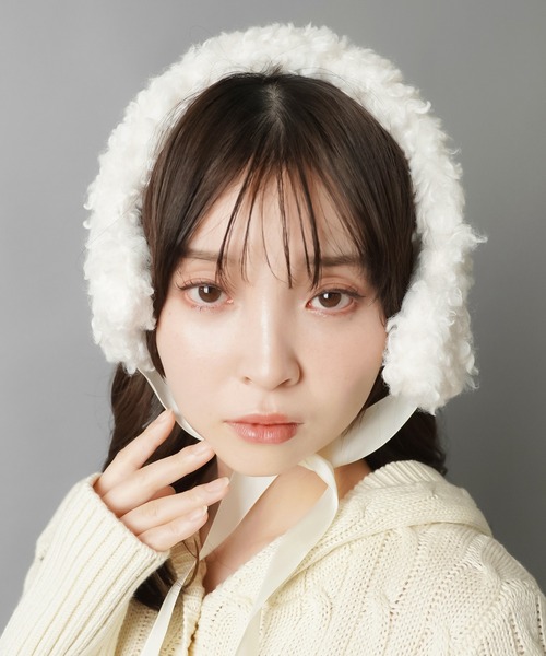 SPINNS（スピンズ） 耳当て イヤーマフ 「2WAY」ニットイヤーマフ