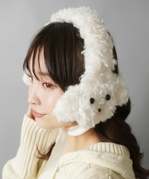 SPINNS（スピンズ） 耳当て イヤーマフ 「2WAY」ニットイヤーマフ