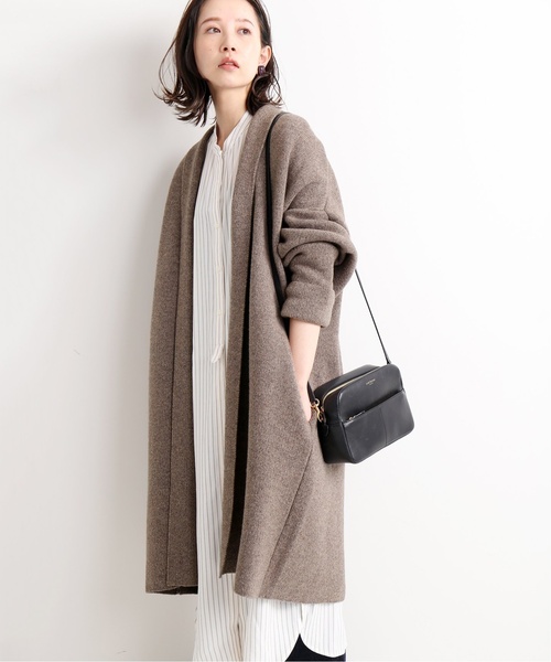 IENA（イエナ） ニットカーディガン - ベージュ レディース : ZOZOTOWN