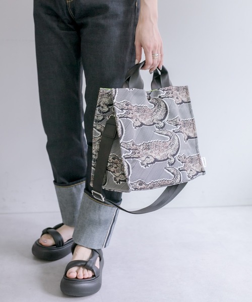 「ear PAPILLONNER」 2WAYバッグ FREE グレー レディース_画像4