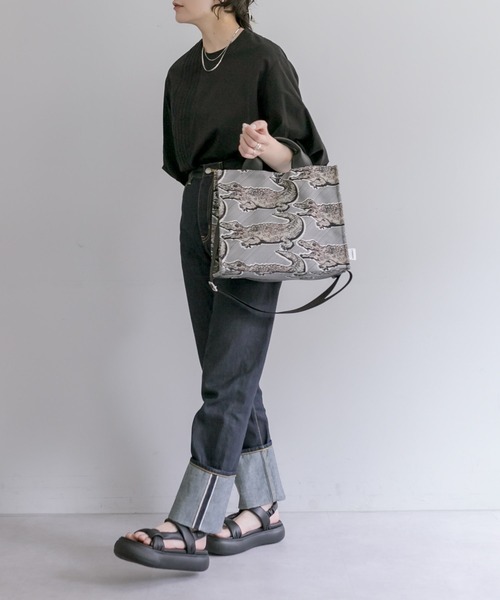 「ear PAPILLONNER」 2WAYバッグ FREE グレー レディース_画像5