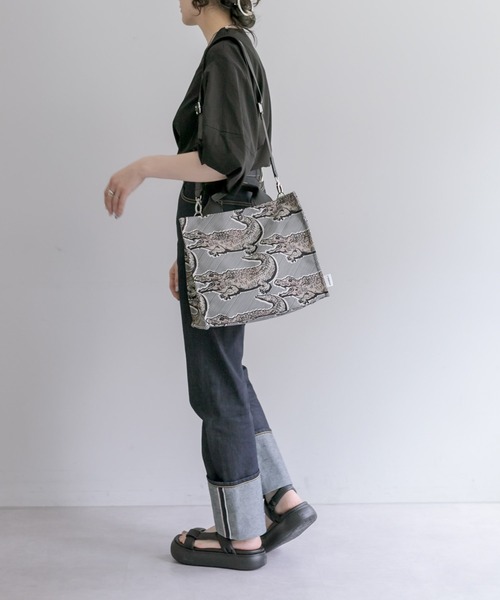 「ear PAPILLONNER」 2WAYバッグ FREE グレー レディース_画像6