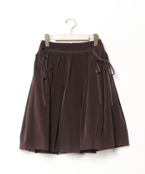 FOXEY NEW YORK 「FOXEY YORK」 フレアスカート 40 ブラウン