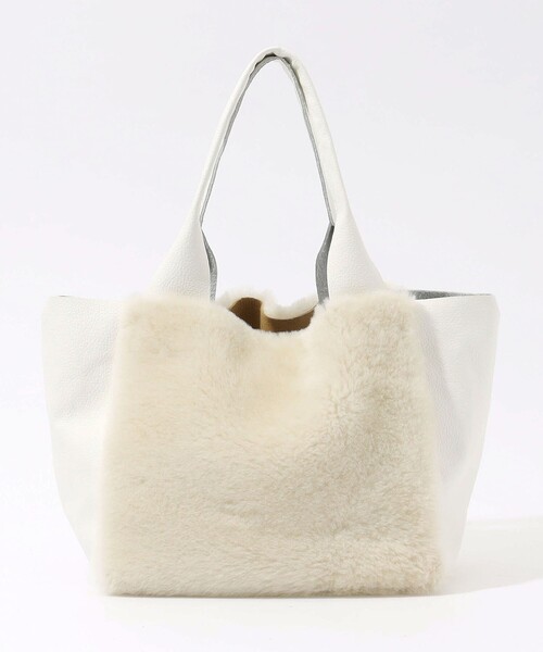 「OWEN BARRY」 ハンドバッグ FREE ホワイト レディース_画像3