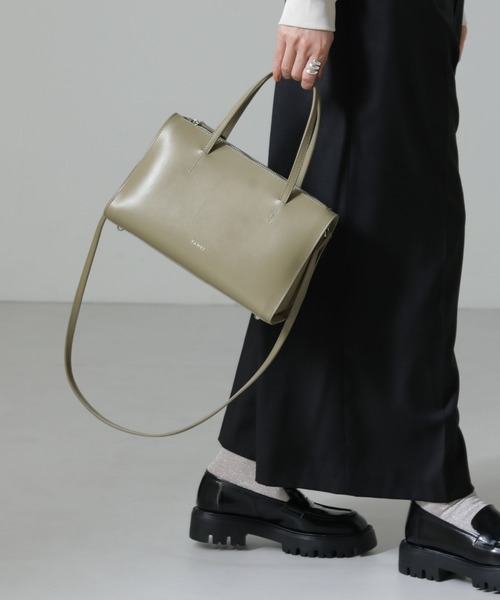 「YAHKI」 2WAYバッグ FREE グレー レディース_画像9