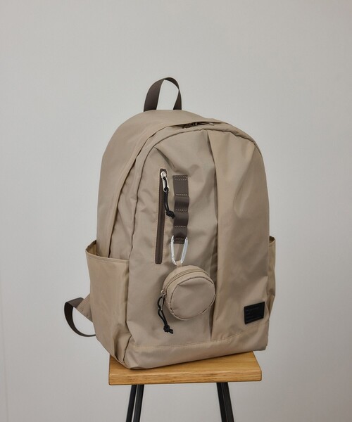 デイバック リュック 「WEB限定」ラウンドポーチ＆エコバッグ付きリュック レディースの画像