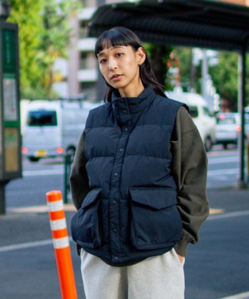   ダウンベスト　ブラック　S/P 正規品 snow peak（スノーピーク） ダウンベスト S ブラック メンズ