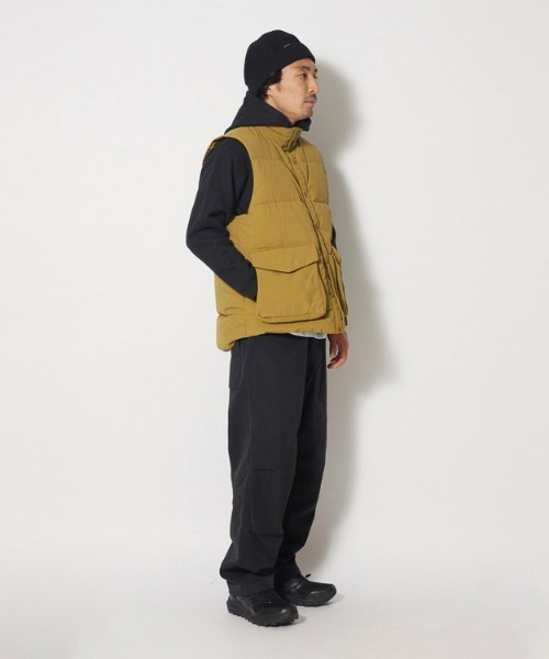 snow peak（スノーピーク） ダウンベスト S ブラック メンズ