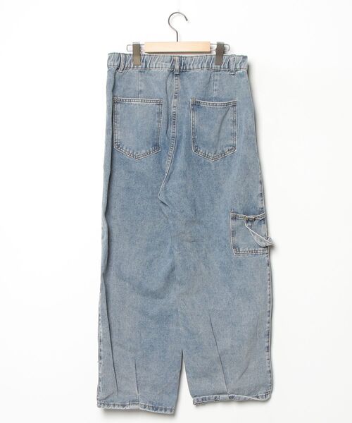 「neos」 デニムパンツ LARGE サックスブルー メンズ_画像2