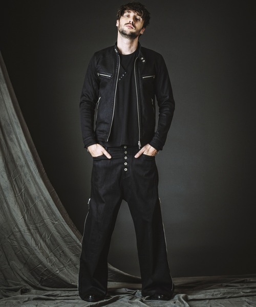 NO ID.（ノーアイディー） 革ジャン ライダース 「NO ID.」Coating