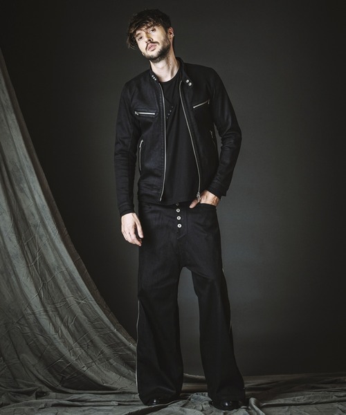 NO ID.（ノーアイディー） 革ジャン ライダース 「NO ID.」Coating