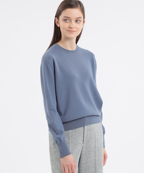 【新品タグ付】MACKINTOSH PHILOSOPHY グレー長袖ニット 38 MACKINTOSH PHILOSOPHY（マッキントッシュフィロソフィー） 長袖ニット