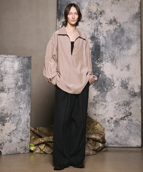 メゾンスペシャル トップス MAISON SPECIAL（メゾンスペシャル） ニット セーター Half Zip Tops