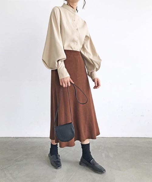 「aimoha」 長袖ブラウス X-LARGE ブラック レディース_画像6