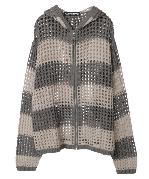 キャンディストリッパー MESH KNIT フーディー Candy Stripper（キャンディーストリッパー） パーカー MESH KNIT