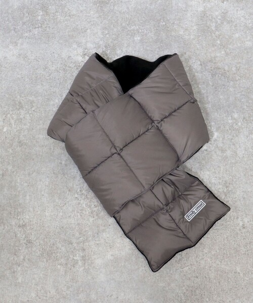 「TAION」 マフラー FREE アイボリー レディース_画像3