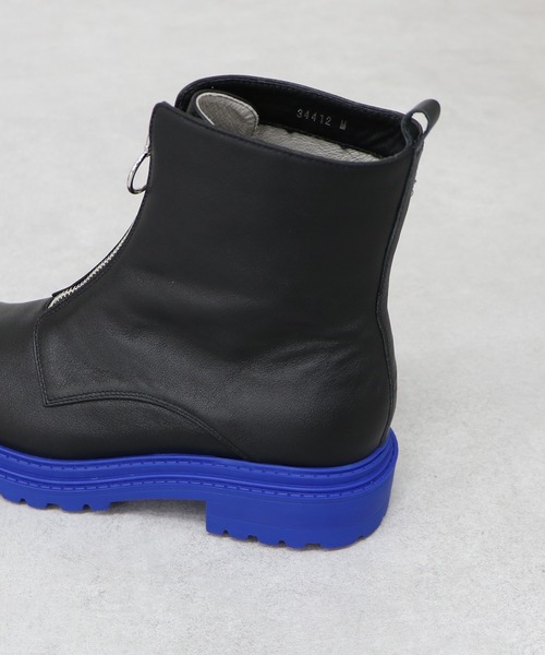 「NICAL」 ショートブーツ LL グレー レディース_画像3