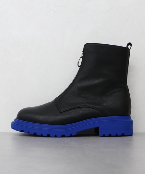 「NICAL」 ショートブーツ LL グレー レディース_画像4