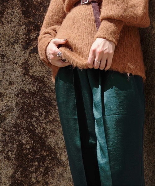 「ur's」 パンツ S ダークブラウン レディース_画像5