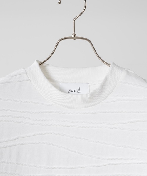 「soerte」 長袖カットソー 2 ホワイト レディース_画像10