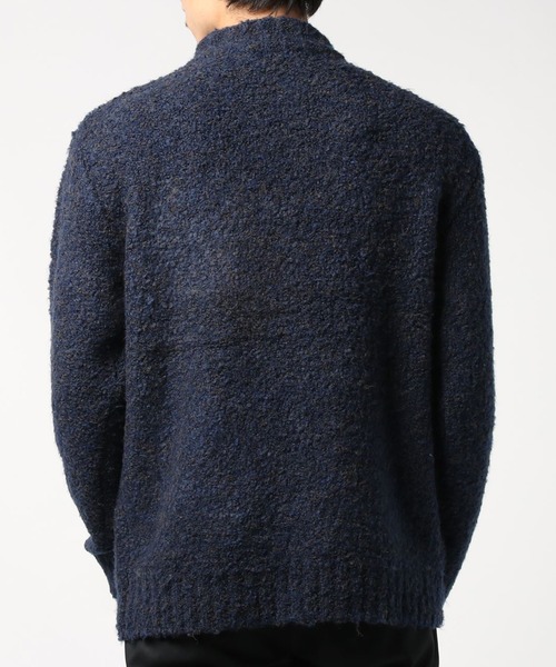 「WESTSEA」 長袖ニット L ワイン メンズ_画像8