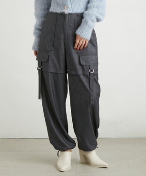 「LILY BROWN」 パンツ 0 ベージュ レディース_画像2