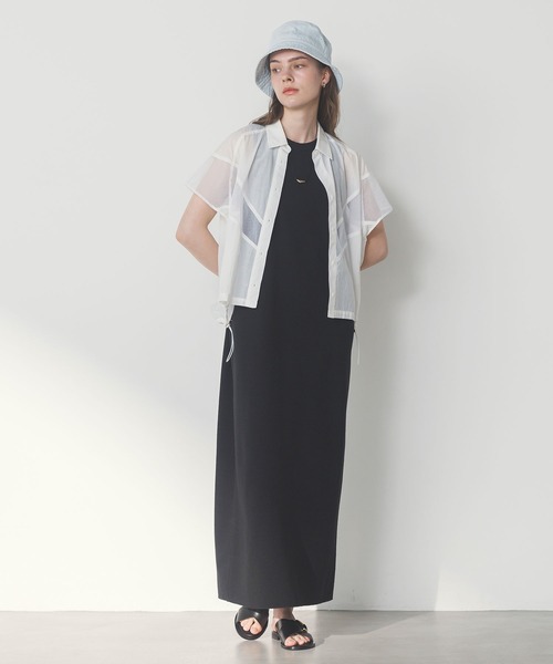 「Gready Brilliant」 半袖ブラウス 38 ネイビー レディース_画像5