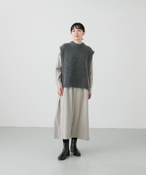 かぐれ ニットベスト FREE ベージュ レディース : ZOZOTOWN Yahoo!店