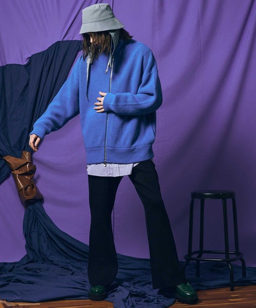 「MAISON SPECIAL」 カーディガン 1 オフホワイト メンズ_画像9