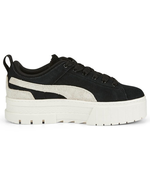 「PUMA」 ローカットスニーカー 23.5cm ブラック×ブラック レディース_画像4