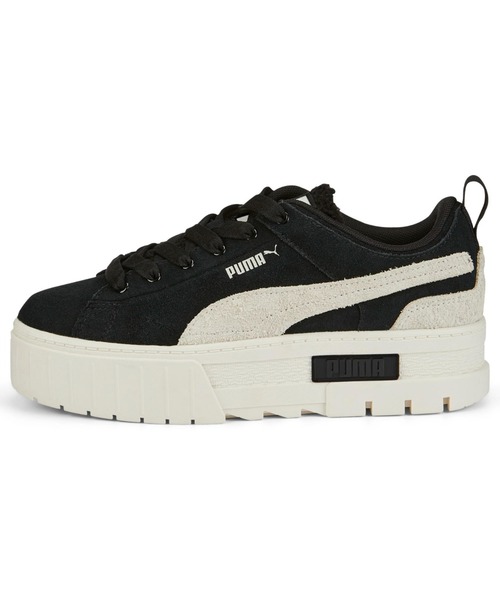 「PUMA」 ローカットスニーカー 23.5cm ブラック×ブラック レディース_画像7