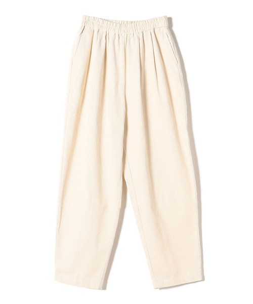 「SHIPS.me」 コーデュロイパンツ S オフホワイト レディース_画像3