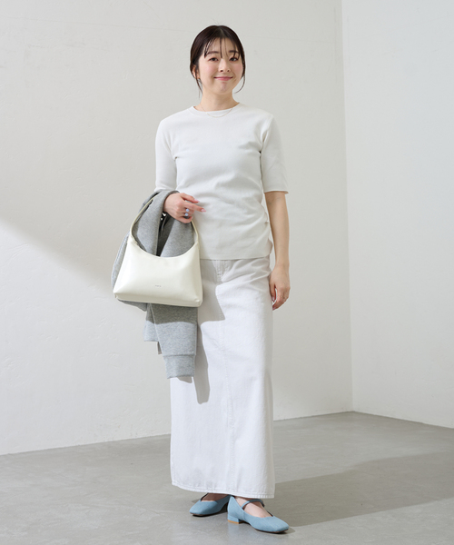 「LE TALON」 フラットパンプス 24cm シルバー レディース_画像7