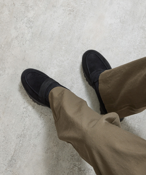 「PADRONE」 ローファー 40 ブラック系その他 メンズ_画像8