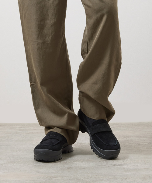 「PADRONE」 ローファー 40 ブラック系その他 メンズ_画像9