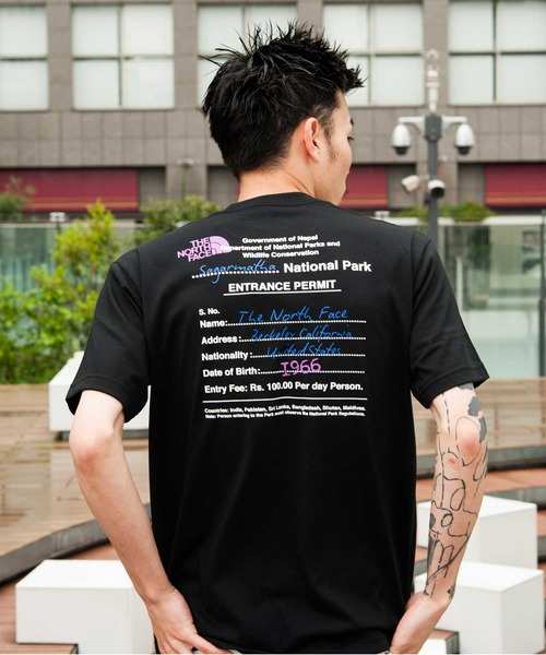 THE NORTH FACE（ザ ノースフェイス） 半袖Tシャツ L ブラック メンズ