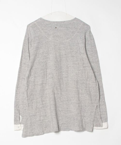 「Anachronorm」 長袖Tシャツ - グレー メンズ_画像2