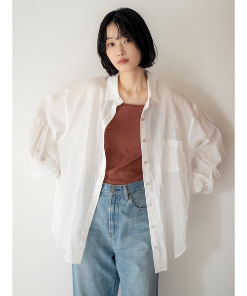 Ungrid シアールーズシャツ Ungrid（アングリッド） ブラウス シャツ シアールーズシャツ