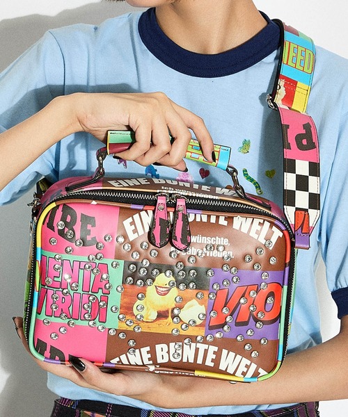 Rhinestone Boston HEY! Mrs ROSEヘイ！ミセスローズ HEY!MrsROSE ショルダーバッグ バッグ HEY! Mrs ROSE(ヘイ！ミセス