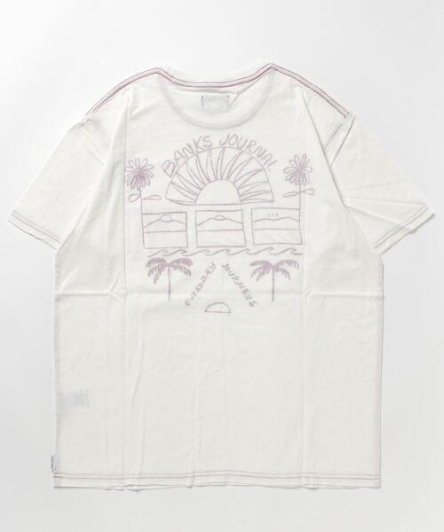 「BANKS」 半袖Tシャツ SMALL グリーン系その他5 メンズ_画像2