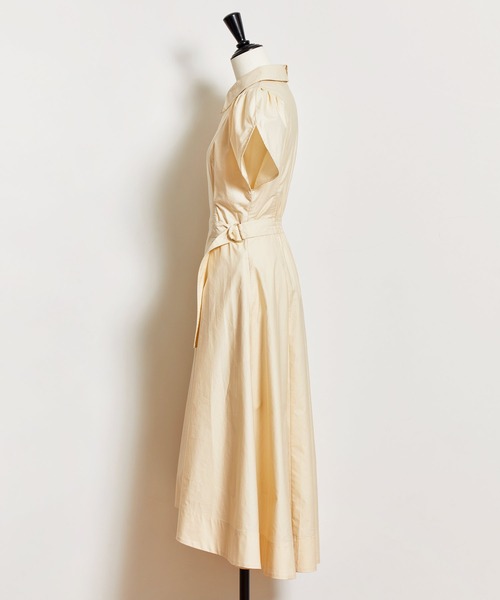 「NOELA」 シャツワンピース M ネイビー レディース_画像10