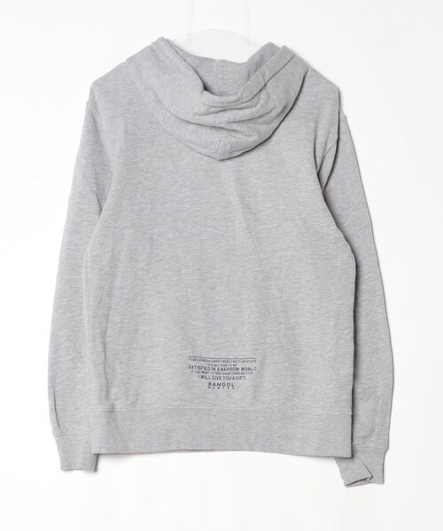 「KANGOL」 プルオーバーパーカー M グレー メンズ_画像2