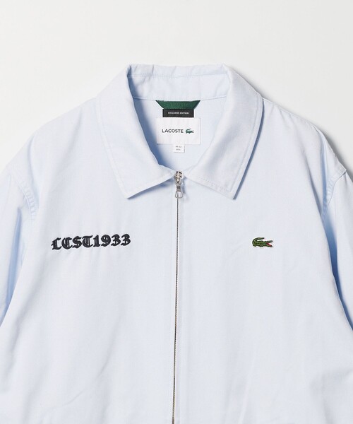 ブルゾン アウター 「LACOSTE for BEAUTY＆YOUTH」ジップ ブルゾン メンズの画像