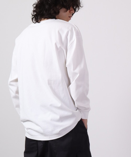 「STARTER BLACK LABEL」 長袖Tシャツ X-LARGE ブラック メンズ_画像8