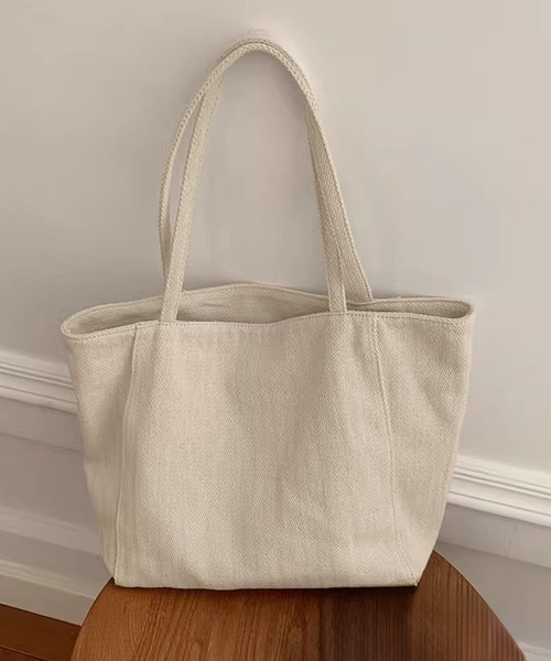 RRL アイボリー キャンバストートバッグ 希少☆ RRL(ダブルアールエル) RRロゴ キャンバス トートバッグ (RRL