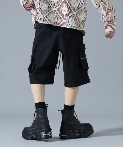 DANKE SCHON（ダンケシェーン） ワイドパンツ ハーフパンツ カーゴ