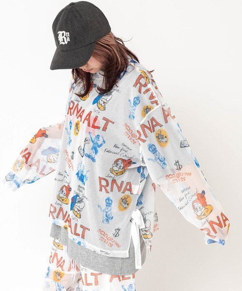M2653 ジャンクキャラシアーT　RNA　シャツ RNA（アールエヌエー） tシャツ M2653 ジャンクキャラシアーT
