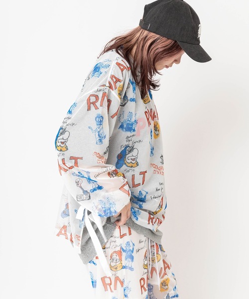 RNA（アールエヌエー） tシャツ M2653 ジャンクキャラシアーT