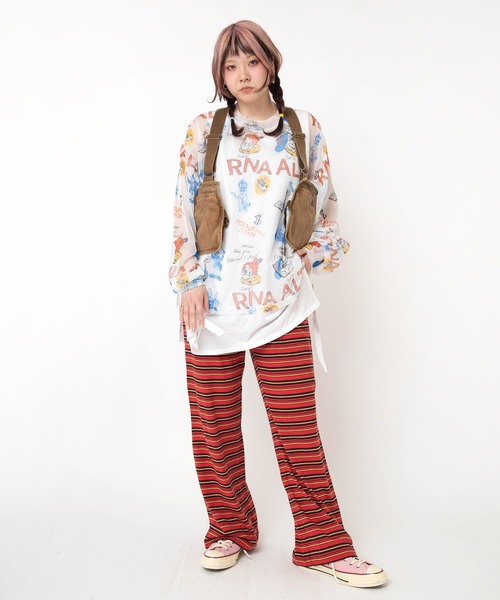 RNA（アールエヌエー） tシャツ M2653 ジャンクキャラシアーT
